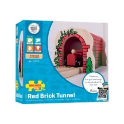 Bigjigs Spoortunnel Rood -Speelgoeds Korting Winkel image 1014