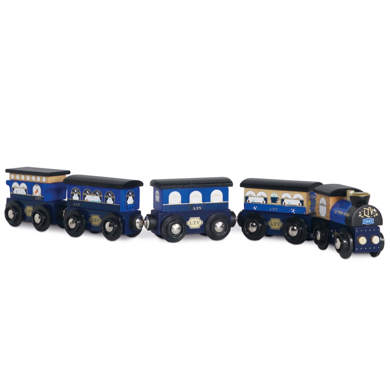 Le Toy Van Trein Set Twilight Train Hout