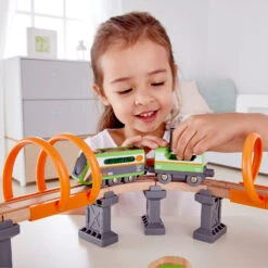 Hape Treinset Solar Power Circuit -Speelgoeds Korting Winkel image 1043