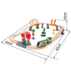 Hape Treinset Solar Power Circuit -Speelgoeds Korting Winkel image 1045