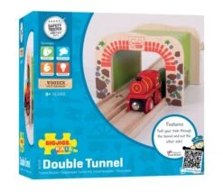 Bigjigs Dubbele Tunnel -Speelgoeds Korting Winkel image 1064
