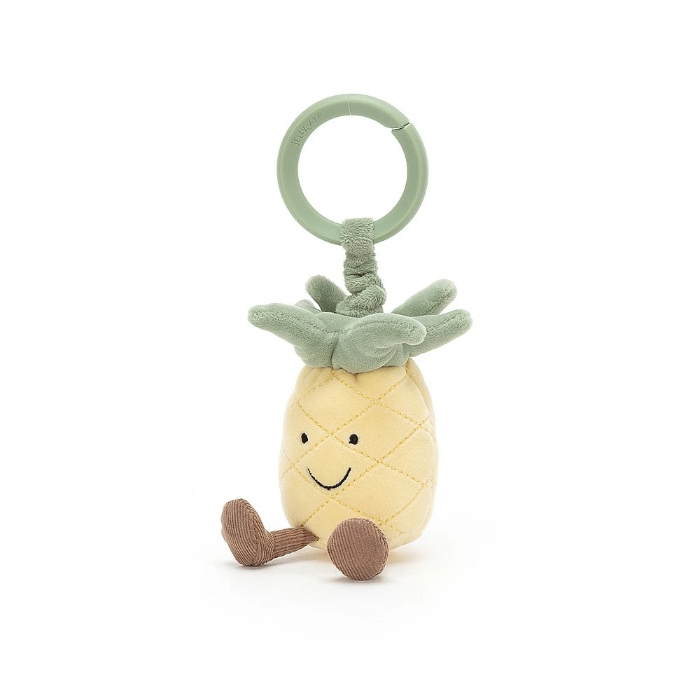 Jellycat Knuffel Bibberknuffel Ananas Amuseable Pineapple Jitter 5 Jellycat Knuffel Bibberknuffel Ananas Amuseable Pineapple Jitter - Afbeelding 3