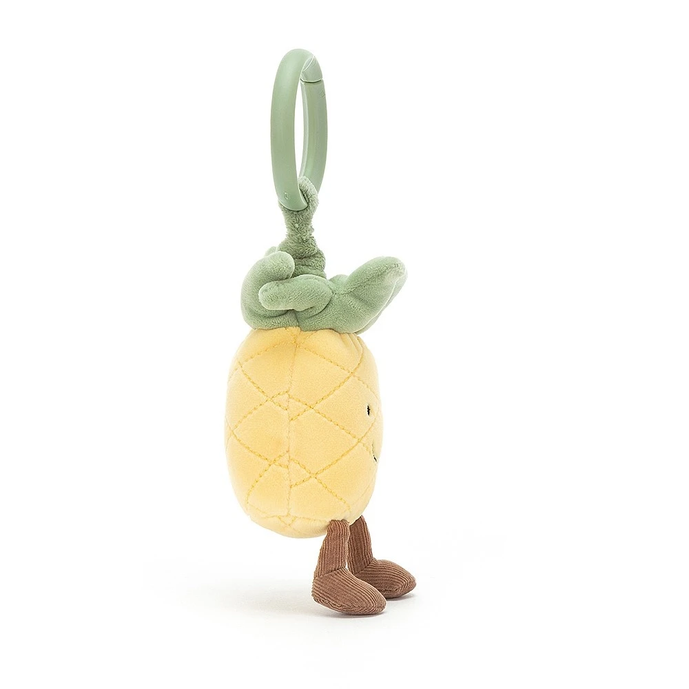Jellycat Knuffel Bibberknuffel Ananas Amuseable Pineapple Jitter 6 Jellycat Knuffel Bibberknuffel Ananas Amuseable Pineapple Jitter - Afbeelding 4