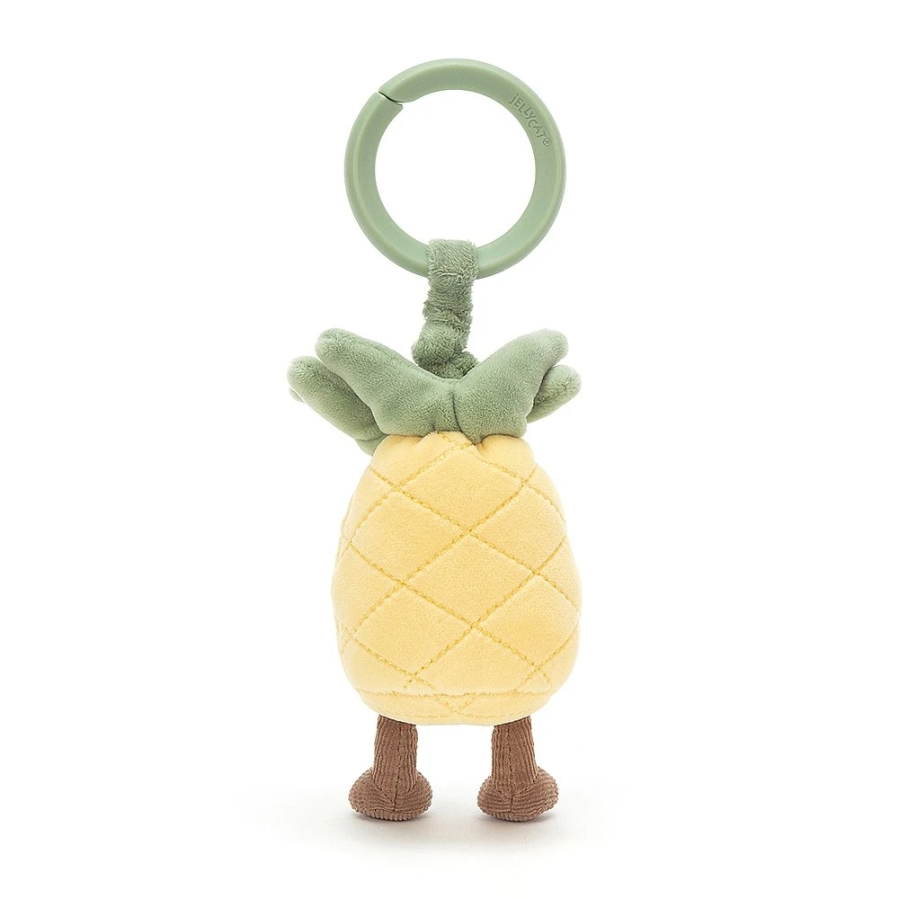 Jellycat Knuffel Bibberknuffel Ananas Amuseable Pineapple Jitter 7 Jellycat Knuffel Bibberknuffel Ananas Amuseable Pineapple Jitter - Afbeelding 5