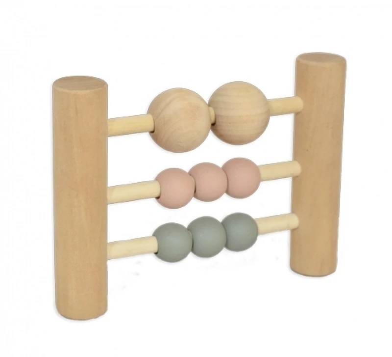 Pellianni Telraam Rammelaar Pastelkleurig 4 Pellianni Telraam Rammelaar Pastelkleurig - Afbeelding 2