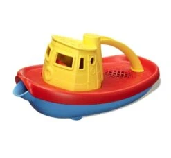 Green Toys Sleepboot Geel