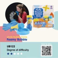 Uncle Bubble Bellenblaas Schuim Foamy Bouncing Bubble Set -Speelgoeds Korting Winkel image 1265