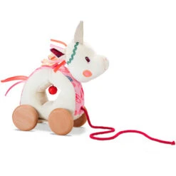 Lilliputiens Trekfiguur Trekknuffel Louise Het Eenhoorntje
