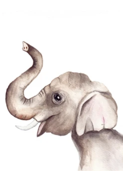 Fritsy Postkaart Olifant