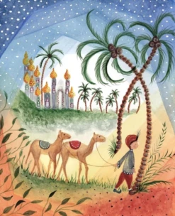 Bijdehansje Postkaart Alladin