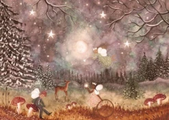 Bijdehansje Postkaart Magical Season