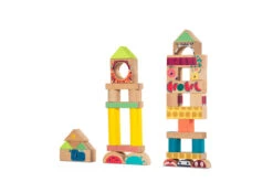 Lilliputiens Blokken Jungle Houten Stapelblokken