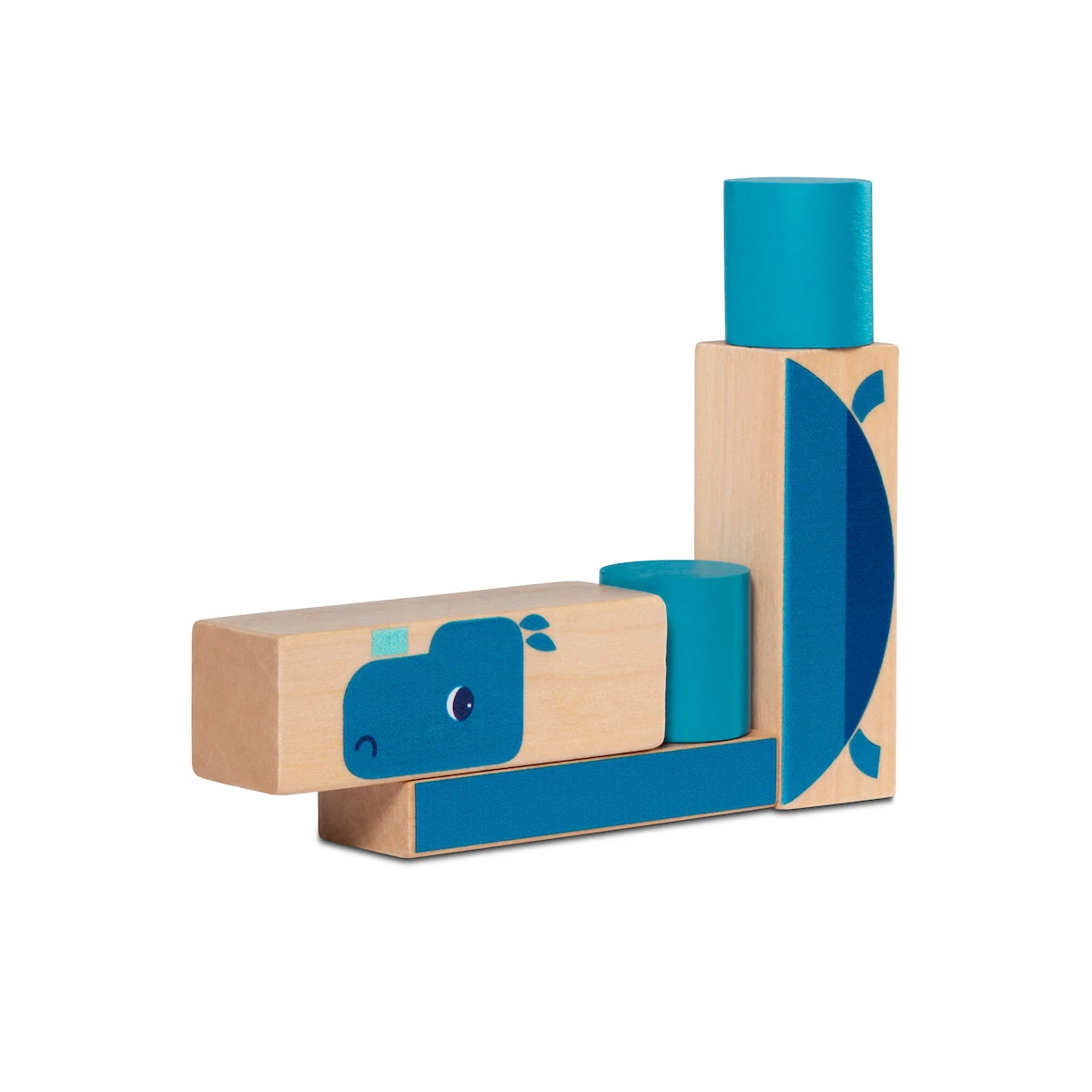 Lilliputiens Blokken Jungle Houten Stapelblokken 10 Lilliputiens Blokken Jungle Houten Stapelblokken - Afbeelding 8