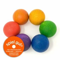 Grapat Houten Regenboog Ballen 6-delig 16-126 -Speelgoeds Korting Winkel image 1562
