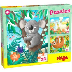 Haba Puzzels - Koala, Luiaard & Co.