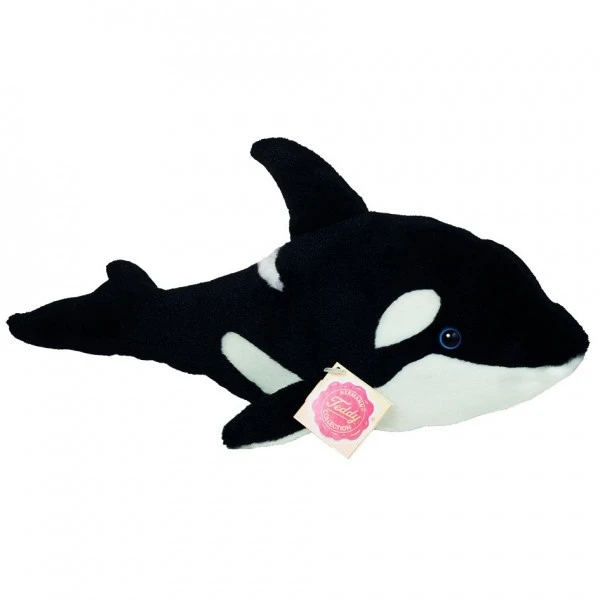 Hermann Teddy Knuffel Orka Zwaardwalvis 4 Hermann Teddy Knuffel Orka Zwaardwalvis - Afbeelding 2