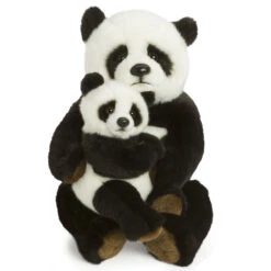 WWF Knuffel Panda Moeder En Kind 28 Cm