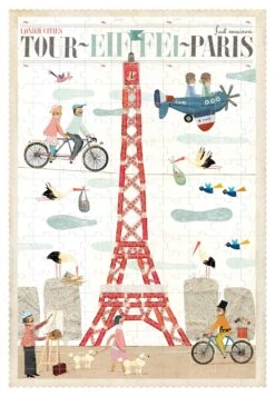 Londji Puzzel Parijs 200 Pcs (Tube)