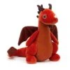 Jellycat Knuffel Draak Paprika Dragon -Speelgoeds Korting Winkel image 2114