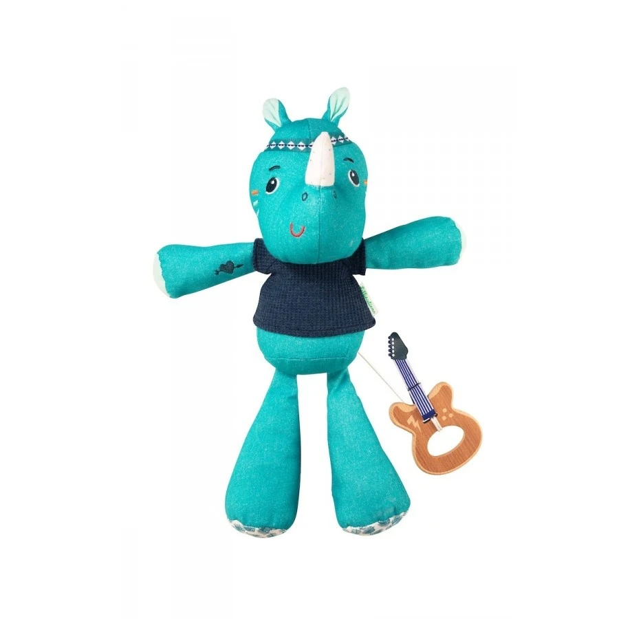 Lilliputiens Muziekknuffel Marius De Neushoorn 4 Lilliputiens Muziekknuffel Marius De Neushoorn - Afbeelding 2