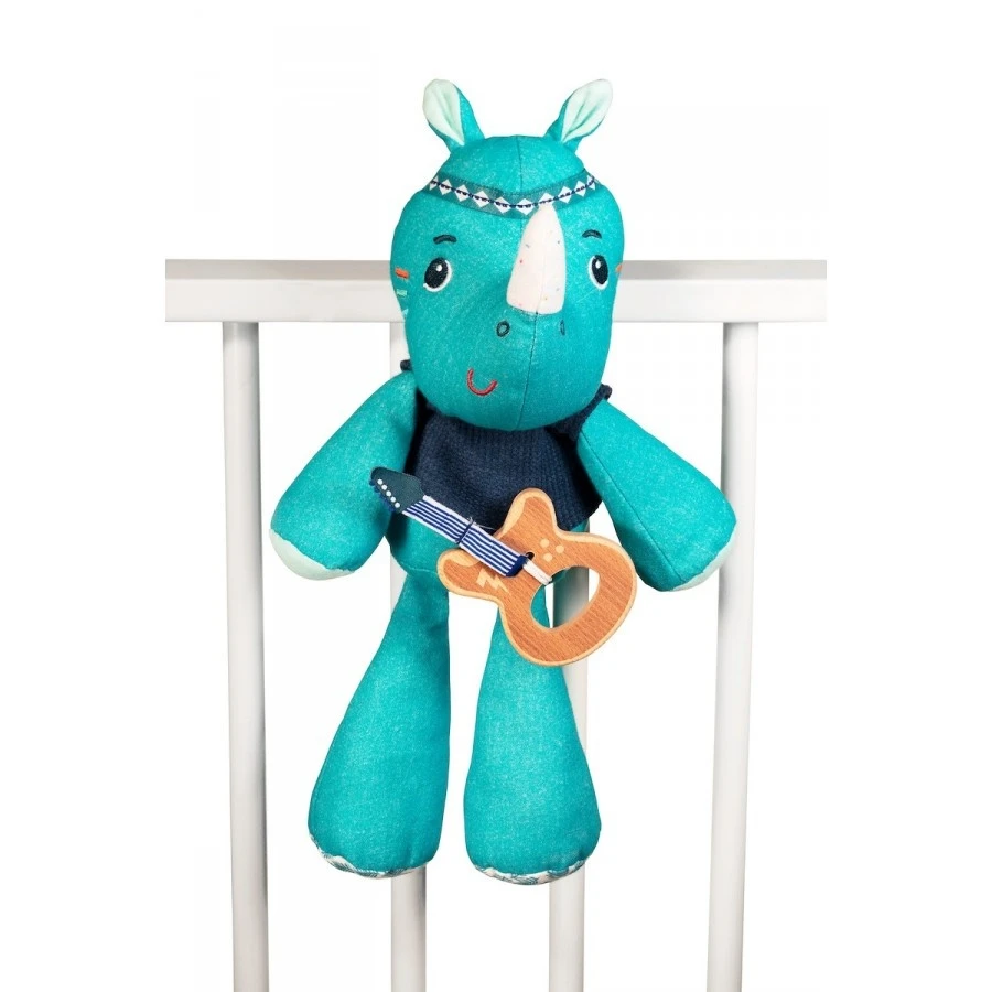 Lilliputiens Muziekknuffel Marius De Neushoorn 5 Lilliputiens Muziekknuffel Marius De Neushoorn - Afbeelding 3
