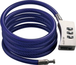 Micro Step Cijferslot Blauwe Kabel
