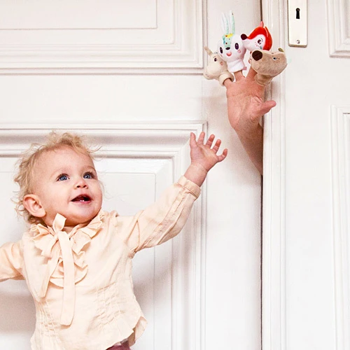 Lilliputiens Vingerpop Bos Set 4-delig 5 Lilliputiens Vingerpop Bos Set 4-delig - Afbeelding 3