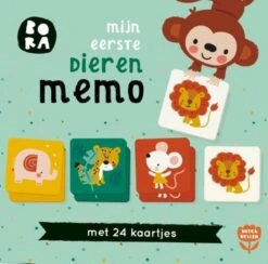 Bora Mijn Eerste Dieren Memo 24 Kaartjes