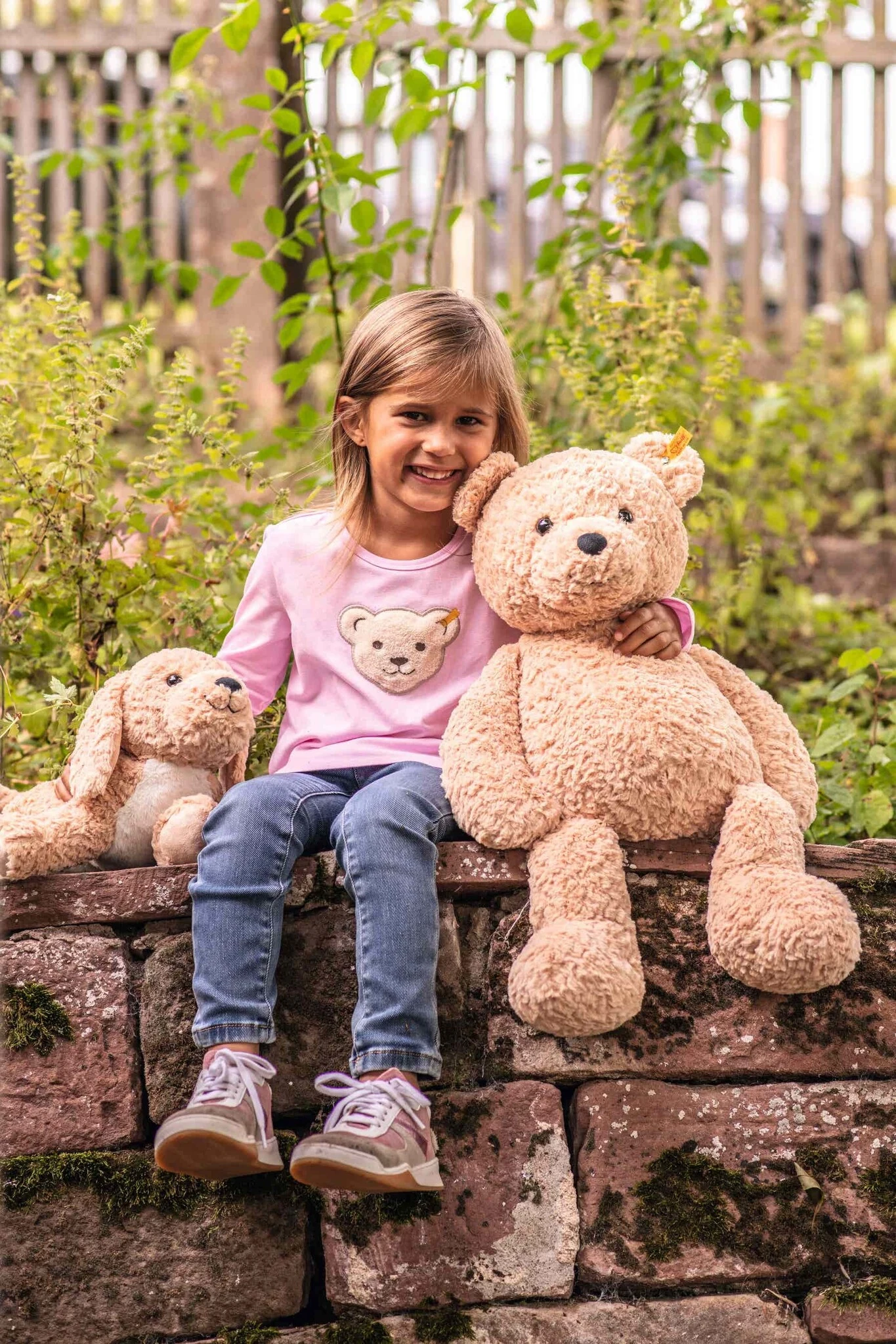 Steiff Knuffel Teddybeer Jimmy Teddy Bear 55cm 5 Steiff Knuffel Teddybeer Jimmy Teddy Bear 55cm - Afbeelding 3