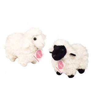 Hermann Teddy Knuffel Schaapjes Set 2-delig 4 Hermann Teddy Knuffel Schaapjes Set 2-delig - Afbeelding 2