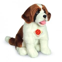 Hermann Teddy Knuffel Hond Sint Bernard Zittend
