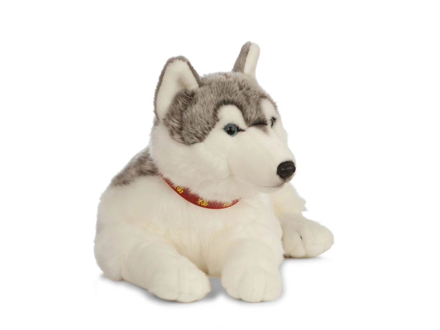 Living Nature Knuffel Hond Husky 4 Living Nature Knuffel Hond Husky - Afbeelding 2