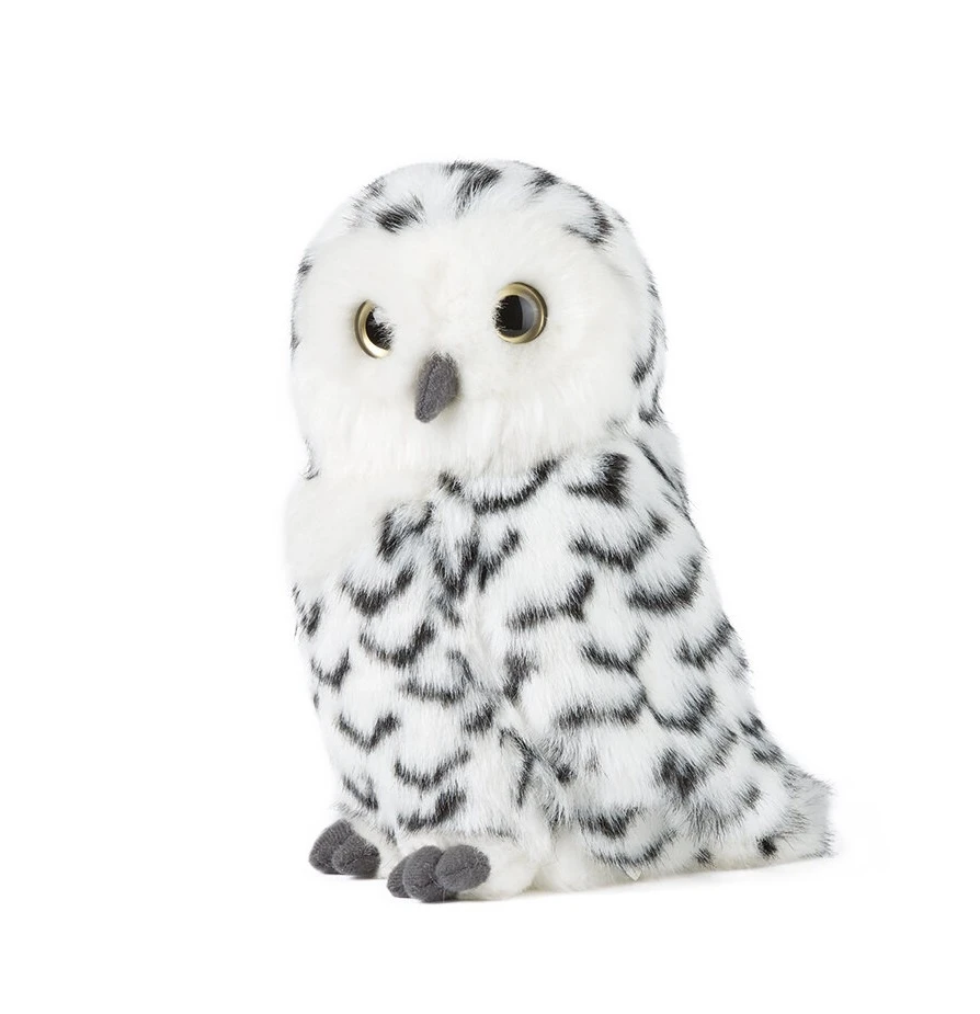 Living Nature Knuffel Sneeuwuil Met Draaiend Hoofd 3 Living Nature Knuffel Sneeuwuil Met Draaiend Hoofd