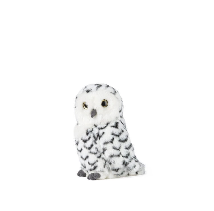 Living Nature Knuffel Sneeuwuil Met Draaiend Hoofd 4 Living Nature Knuffel Sneeuwuil Met Draaiend Hoofd - Afbeelding 2