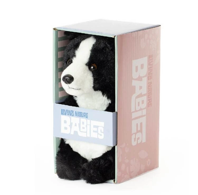 Living Nature Knuffel Babies Border Collie 17 Cm 5 Living Nature Knuffel Babies Border Collie 17 Cm - Afbeelding 3