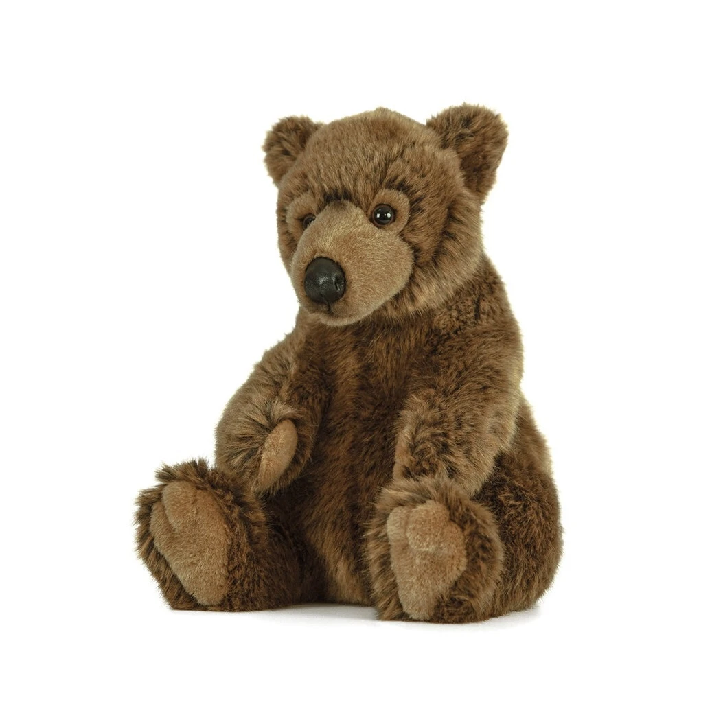Living Nature Knuffel Bruine Beer 25 Cm 4 Living Nature Knuffel Bruine Beer 25 Cm - Afbeelding 2