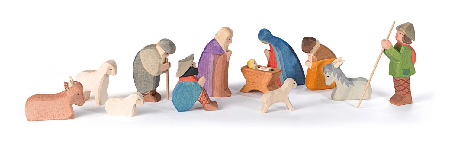 Ostheimer Kerststal I Complete Set 13-delig 6020 5 Ostheimer Kerststal I Complete Set 13-delig 6020 - Afbeelding 3