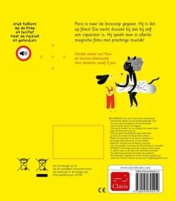 Clavis Paco En De Film (geluidenboekje) -Speelgoeds Korting Winkel image 3368