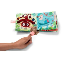 Lilliputiens Voelboek Knuffels Van César -Speelgoeds Korting Winkel image 3538