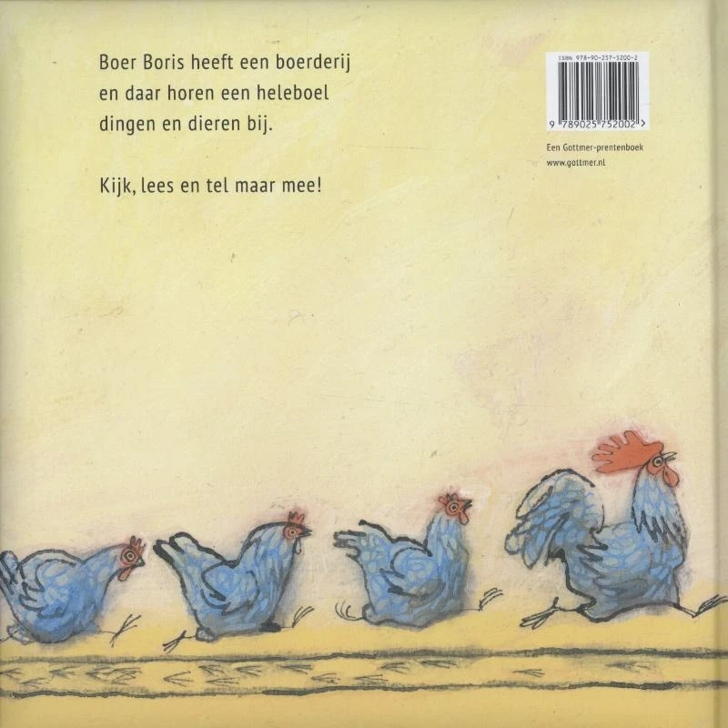 Gottmer Boer Boris (Hardback) 4 Gottmer Boer Boris (Hardback) - Afbeelding 2