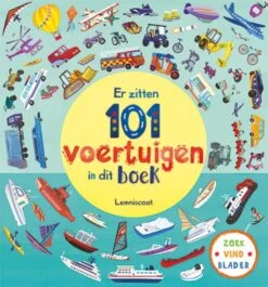 Lemniscaat Er Zitten 101 Voertuigen In Dit Boek