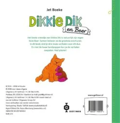Gottmer Dikkie Dik En Beer (met 2 Handpoppen) -Speelgoeds Korting Winkel image 3762