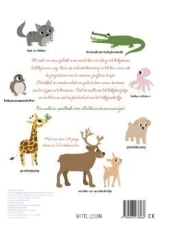 Mijn Eerste Babydieren Voelboek -Speelgoeds Korting Winkel image 3786