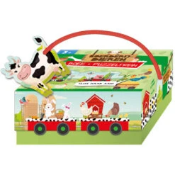 De Lantaarn Puzzeltrein Boerderijdieren