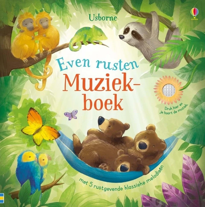 Uitgeverij Usborne Even Rusten Muziekboek 3 Uitgeverij Usborne Even Rusten Muziekboek