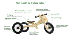 Trybike Loopfiets Hout 4-in-1 Roze 14 Trybike Loopfiets Hout 4-in-1 Roze -Speelgoeds Korting Winkel image 39