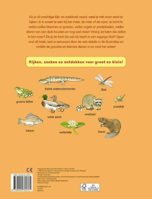 Kijk- En Zoekboek Bij Het Water 4 Kijk- En Zoekboek Bij Het Water - Afbeelding 2