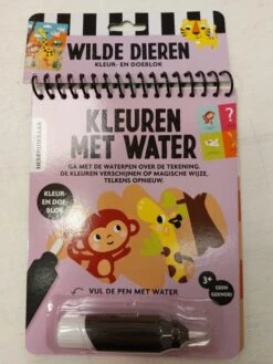 Image Books Kleuren Met Water Wilde Dieren