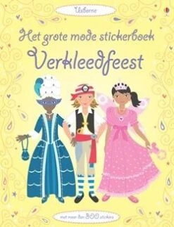 Uitgeverij Usborne Het Grote Mode Stickerboek Verkleedfeest