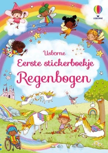 Uitgeverij Usborne Eerste Stickerboekje Regenbogen 3 Uitgeverij Usborne Eerste Stickerboekje Regenbogen